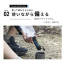 ワック 携帯浄水器 waq-pwf1 アウトドア 防災 キャンプ 登山 0.01μm除去 直飲み対応