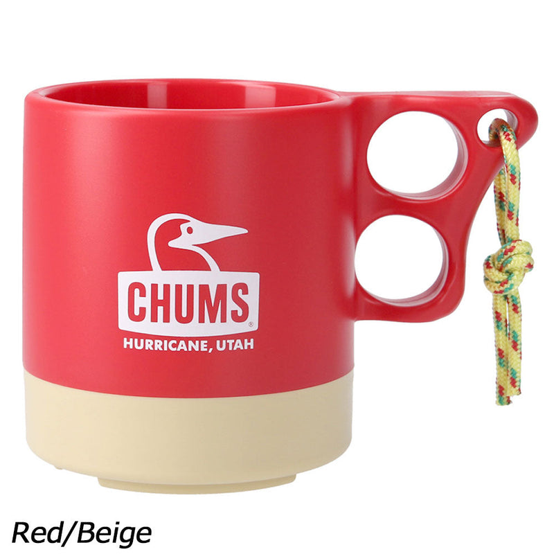 チャムス キャンパーマグカップ CH62-1244 マグカップ 250ml 別売りキャップ取り付け可能