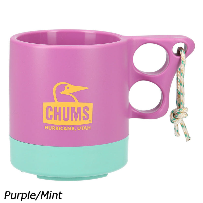 チャムス キャンパーマグカップ CH62-1244 マグカップ 250ml 別売りキャップ取り付け可能