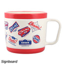 チャムス チャムスホームダイナーマグ CH62-2143 マグカップ 410ml 食洗器対応 電子レンジ対応