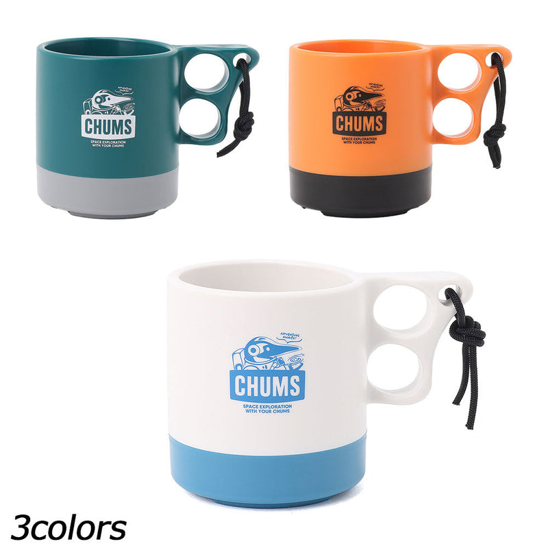 チャムス スペースキャンパーマグカップ CH62-2118 マグカップ 内容量約250ml スタッキング可能