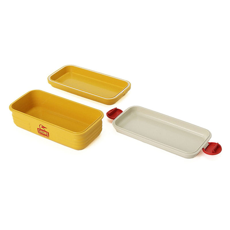 チャムス フードコンテナM CH62-2037 調理機器 弁当箱 タッパー スタッキング可能