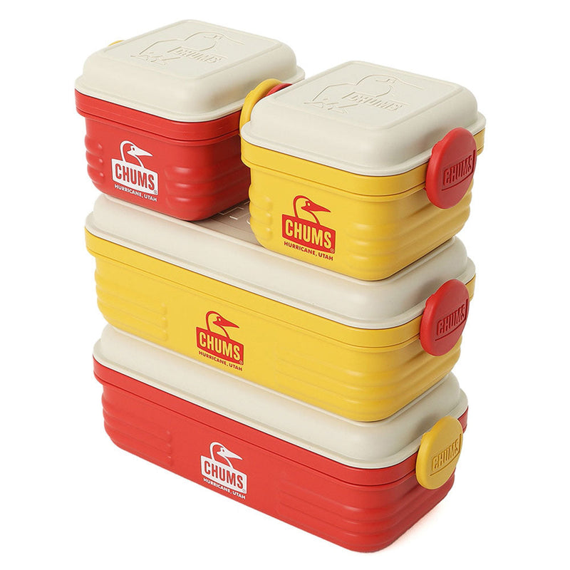 チャムス フードコンテナM CH62-2037 調理機器 弁当箱 タッパー スタッキング可能
