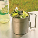 ユニフレーム シングルマグ650 チタン No.666203 マグカップ フォールディング式ハンドル チタン