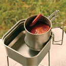 ユニフレーム シングルマグ650 チタン No.666203 マグカップ フォールディング式ハンドル チタン