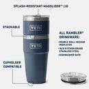 イエティ ランブラー(R) 20oz(591ml) スタッカブルカップ 80171068 カップ コップ 保温 保冷 食洗機対応 スタッキング(積み重ね)可能