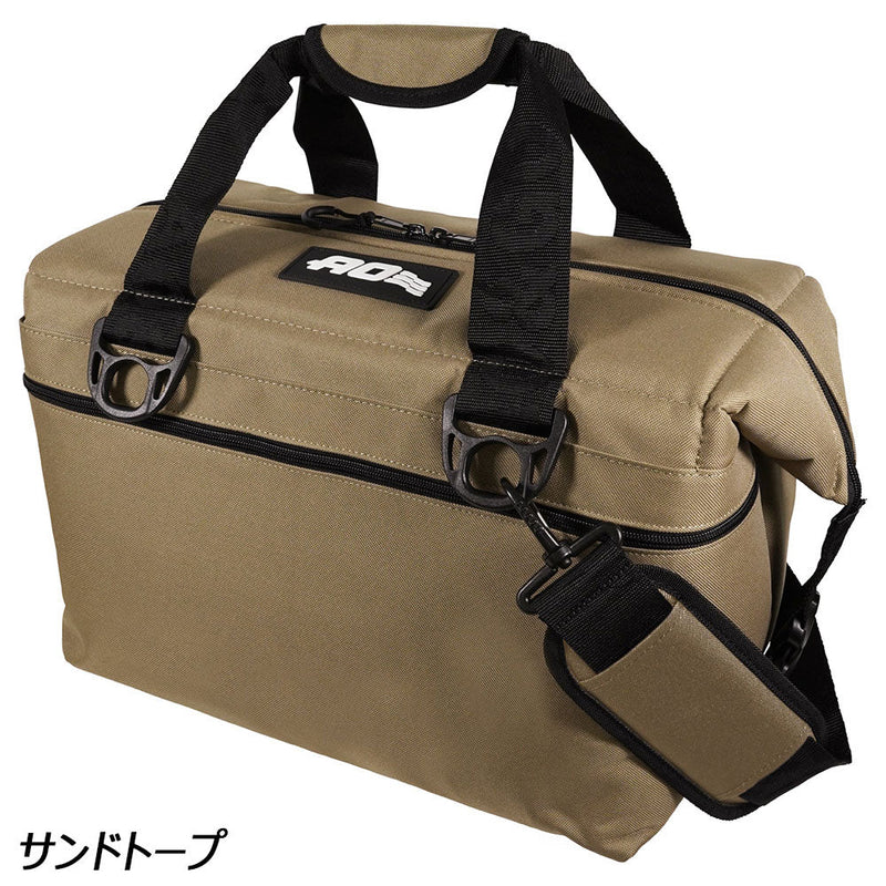 エーオークーラーズ 24パック キャンバス ソフトクーラー AO24 収納 クーラーバッグ ソフトクーラー 容量約23L