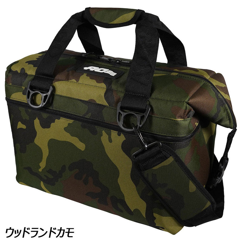 エーオークーラーズ 24パック キャンバス ソフトクーラー AO24 収納 クーラーバッグ ソフトクーラー 容量約23L