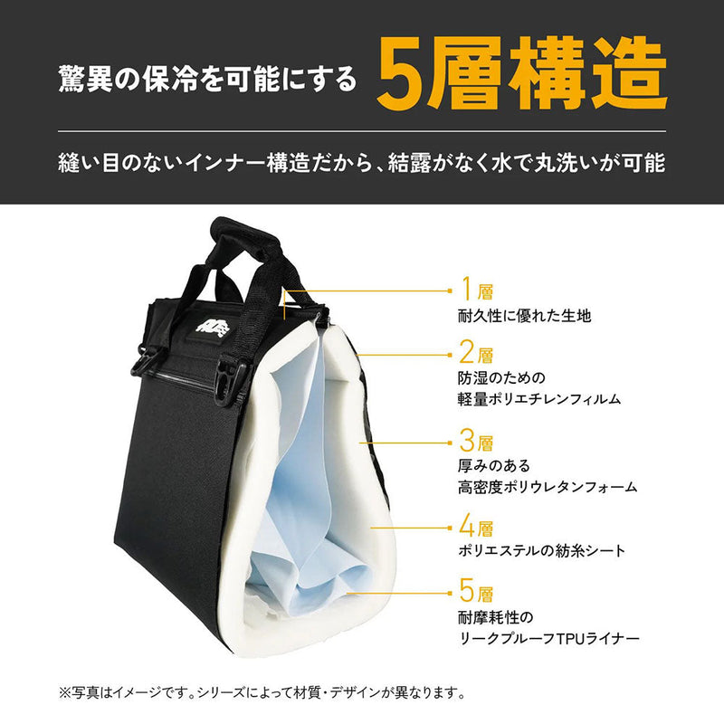 エーオークーラーズ 9パック キャンバス ソフトクーラー AO9 収納 クーラーバッグ ソフトクーラー 容量約8.5L