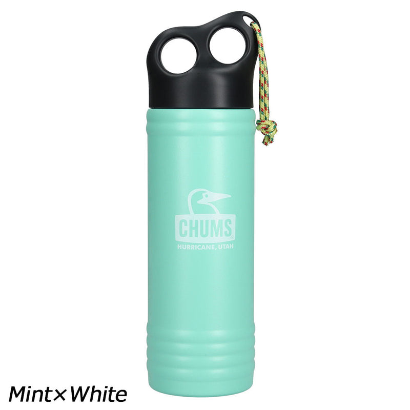 チャムス キャンパーウェーブボトル500ml CH62-2128 ボトル 水筒 500ml 別売りキャップ取り付け可能
