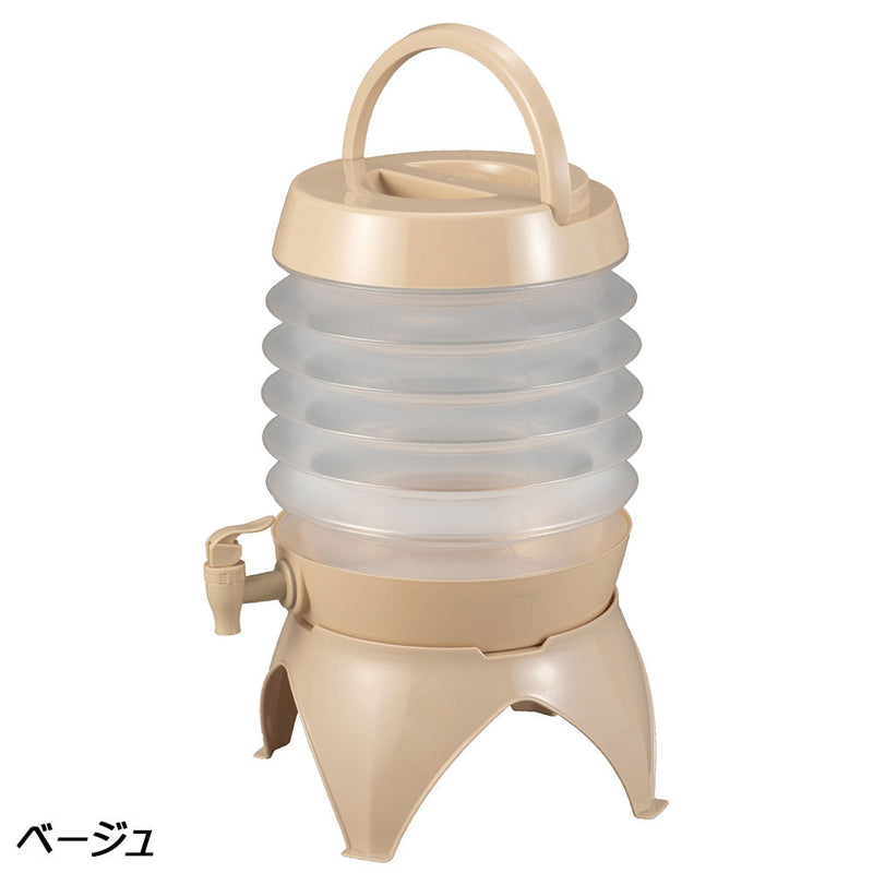 バンドック ジャバラウォータージャグ 7.5L BD-300BE ジャグ コンパクト 容量約7.5L レジャー イベント 防災