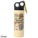 チャムス キャンパーウェーブボトル 500mlパターン CH62-2274 水筒 容量約500ml