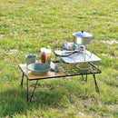 ユニフレーム フィールドラック ステンレス天板 III ハーフ No.611579 ラック 棚 テーブル カスタムパーツ アクセサリ