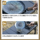 ワック タキビング フライパン+ハンドルセット waq-fktf1 調理機器 フライパン ハンドル取り外し可能