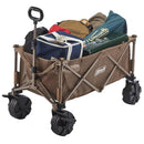 コールマン アウトドアワゴンマックス 2185865 収納 ワゴン キャリー メッシュ タイヤ取り外し可能