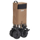 コールマン アウトドアワゴンマックス 2185865 収納 ワゴン キャリー メッシュ タイヤ取り外し可能