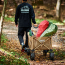 コールマン アウトドアワゴンマックス 2185865 収納 ワゴン キャリー メッシュ タイヤ取り外し可能