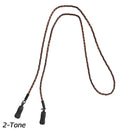 チャムス ブレイデッドレザー CH61-1191 メガネストラップ メガネホルダー レザー