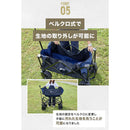 ワック アウトドアワゴン waq-w1 ワゴン キャリーカート 耐荷重150kg