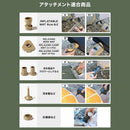 ワック ハイパワー エアポンプ waq-hpa1 最大4.5kpa 空気入れ LEDライト付 防水 6種類のアタッチメント