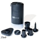 ワック ハイパワー エアポンプ waq-hpa1 最大4.5kpa 空気入れ LEDライト付 防水 6種類のアタッチメント