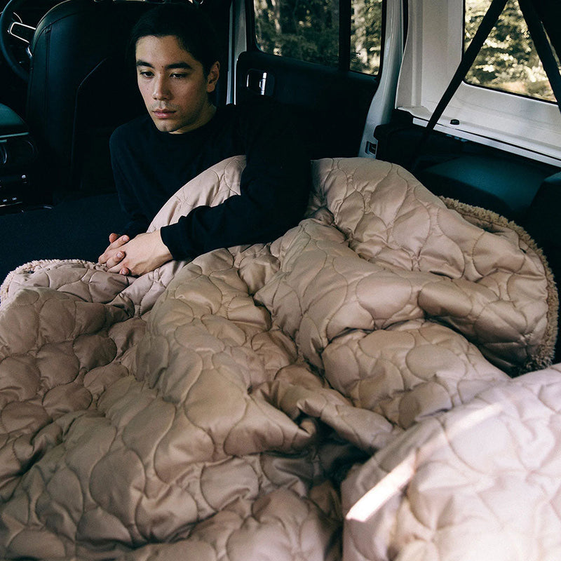 ルー 魔法瓶ブランケットLサイズ(6層/グラフェン) 寝具 アクセサリ ポンチョ ベビー 車中泊 防災