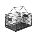 アノバ フォールディングワイヤーバスケット S AN112 収納用品 かご バスケット 折り畳み ワイヤー ケース