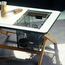 アノバ フォールディングワイヤーバスケット M AN113 収納用品 かご バスケット 折り畳み ワイヤー ケース