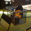 アノバ フォールディングワイヤーバスケット M AN113 収納用品 かご バスケット 折り畳み ワイヤー ケース