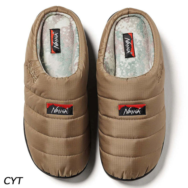 ナンガ×SUBU オーロラテックス ウィンター サンダル サンダル リラックスシューズ ダウン 冬用 防水性 ユニセックス キャンプ アウトドア タウン