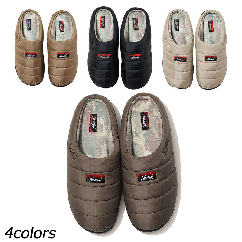 ナンガ×SUBU オーロラテックス ウィンター サンダル サンダル リラックスシューズ ダウン 冬用 防水性 ユニセックス キャンプ アウトドア タウン