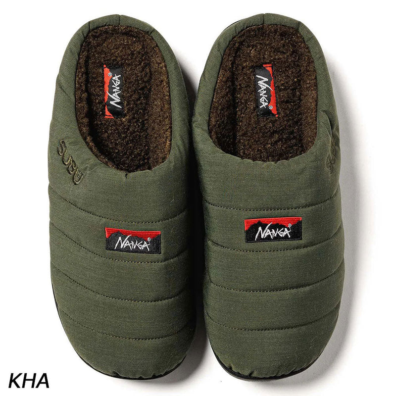 ナンガ×SUBU ヒノック ウィンター サンダル サンダル リラックスシューズ ダウン 冬用 防水性 ユニセックス キャンプ アウトドア タウン