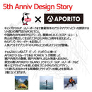 APORITO限定 チャムス×アポリト別注 アポリトアイランドTシャツ メンズ Tシャツ 半袖 USAコットン 別注