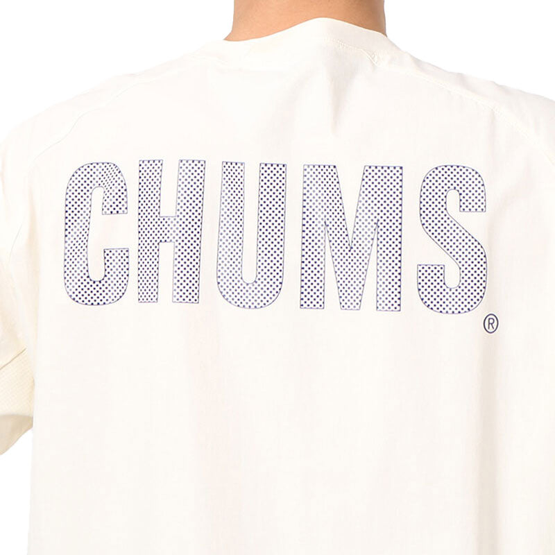 チャムス エアトレイルストレッチチャムスTシャツ Tシャツ 半袖 ストレッチ 通気性 撥水 ユニセックス ※クーポン対象外