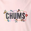 チャムス ワットトウドゥインキャンピングTシャツ Tシャツ 半袖 ユニセックス 親子お揃い