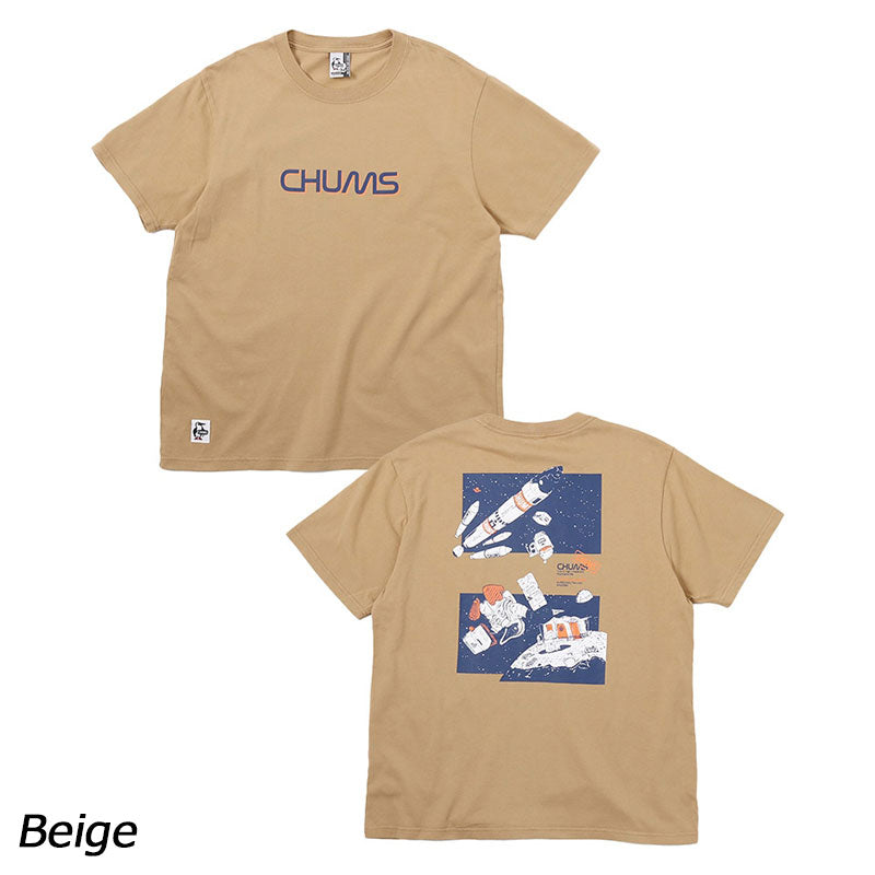 CHUMS チャムスムーンキャンプサイトTシャツ | APORITO