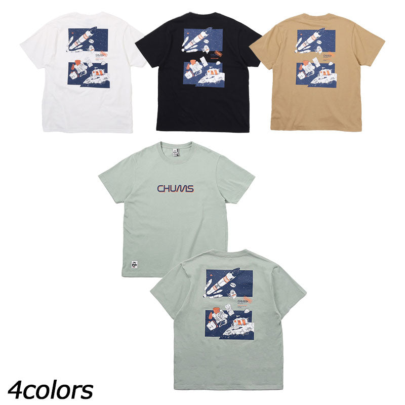 チャムス チャムスムーンキャンプサイトTシャツ Tシャツ 半袖 メンズ