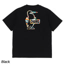 チャムス ブービーロゴハッピーレインボーTシャツ Tシャツ 半袖 ユニセックス