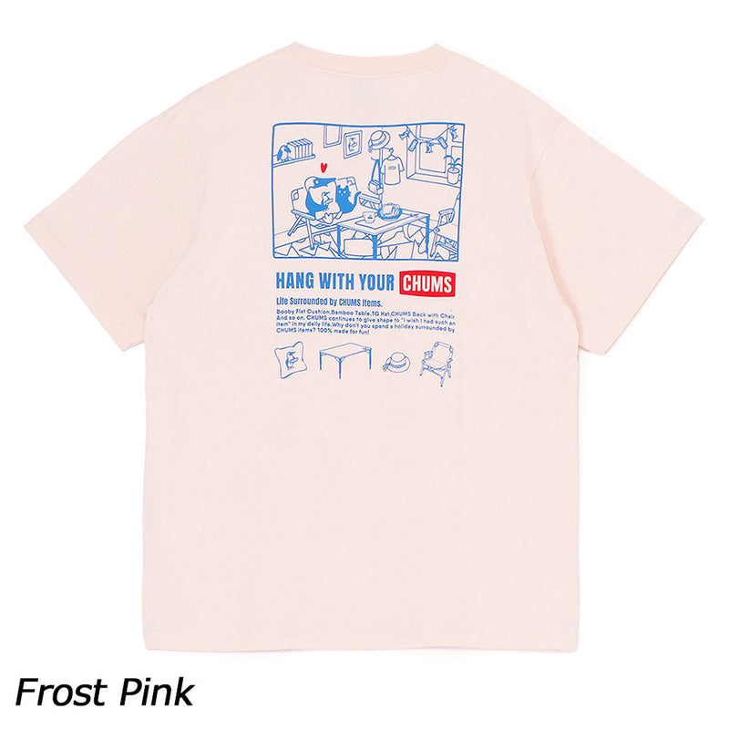 チャムス マイチャムスルームTシャツ Tシャツ 半袖 ユニセックス