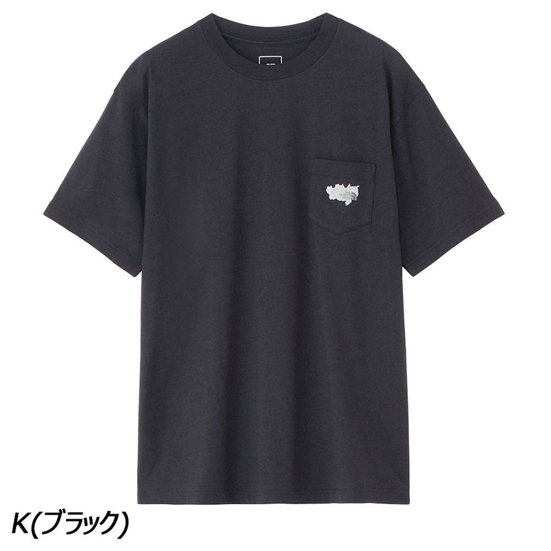 ノースフェイス ショートスリーブプロスペクターワングレインティー Tシャツ ポケット付 メンズ