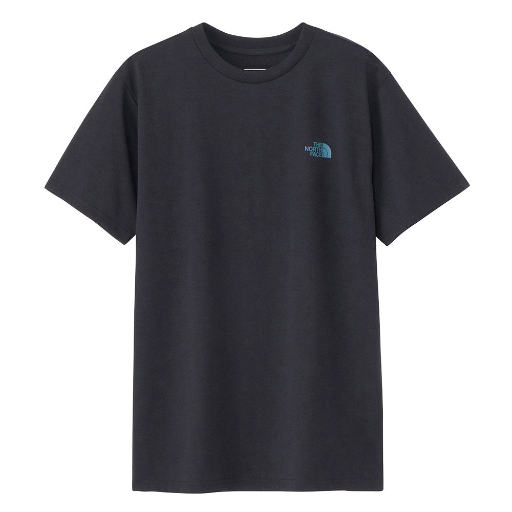 ノースフェイス THE NORTH FACE ショートスリーブランメッシュスクエアロゴティー (メンズ) ランニング 半袖Tシャツ NT32470-GS... M