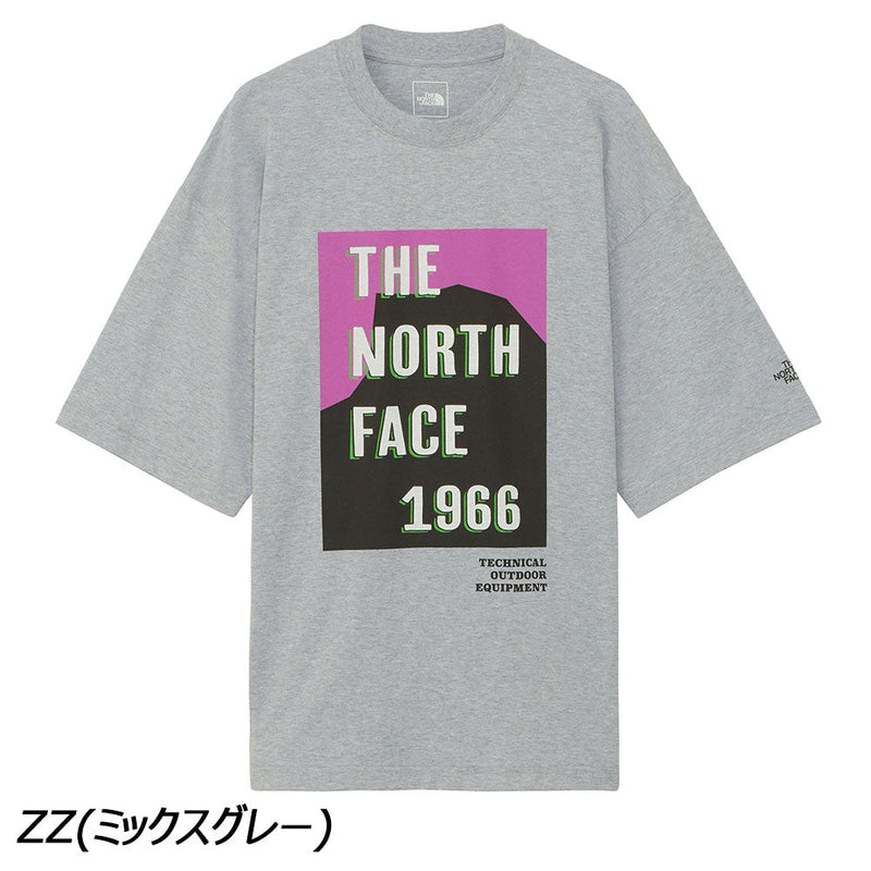 ノースフェイス ショートスリーブTNFフライヤーティー Tシャツ 半袖 UVケア ビッグシルエット ユニセックス