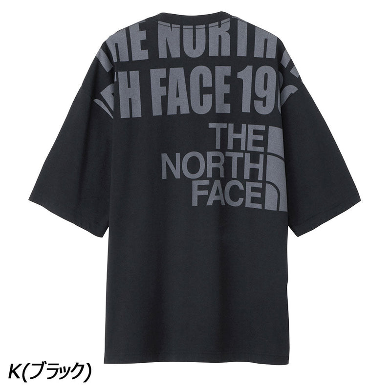 ノースフェイス ショートスリーブオーバーサイズドロゴティー Tシャツ 半袖 UVケア ユニセックス