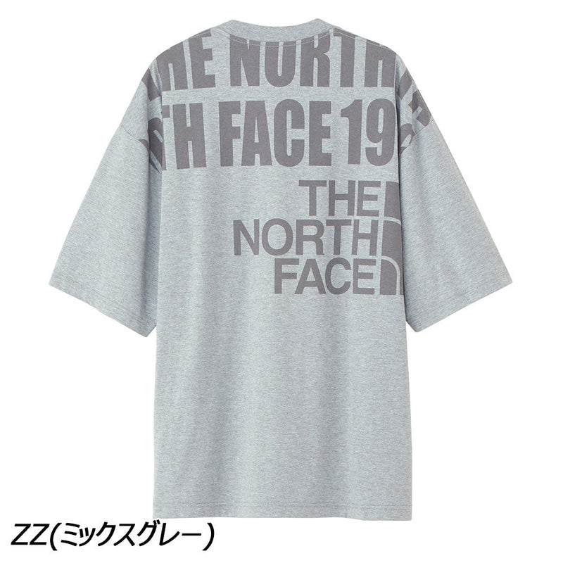 ノースフェイス ショートスリーブオーバーサイズドロゴティー Tシャツ 半袖 UVケア ユニセックス