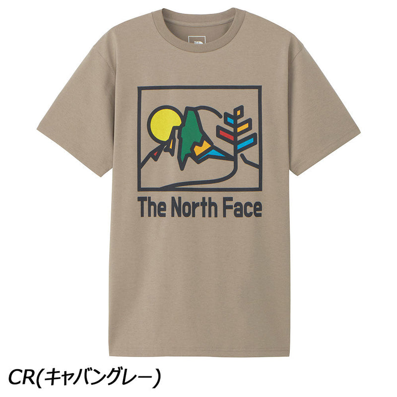 ノースフェイス ショートスリーブヨセミテグラフィックティー NT82483 Tシャツ 半袖 UVケア 抗菌 防臭 メンズ