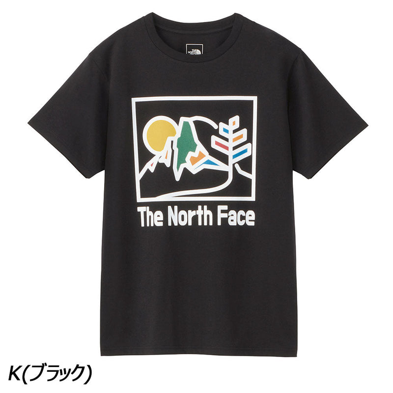 ノースフェイス ショートスリーブヨセミテグラフィックティー NT82483 Tシャツ 半袖 UVケア 抗菌 防臭 メンズ