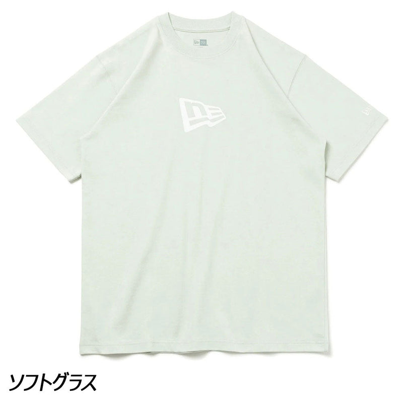 ニューエラ 半袖コットンTシャツ フラッグロゴ Tシャツ 半袖 ユニセックス 定番