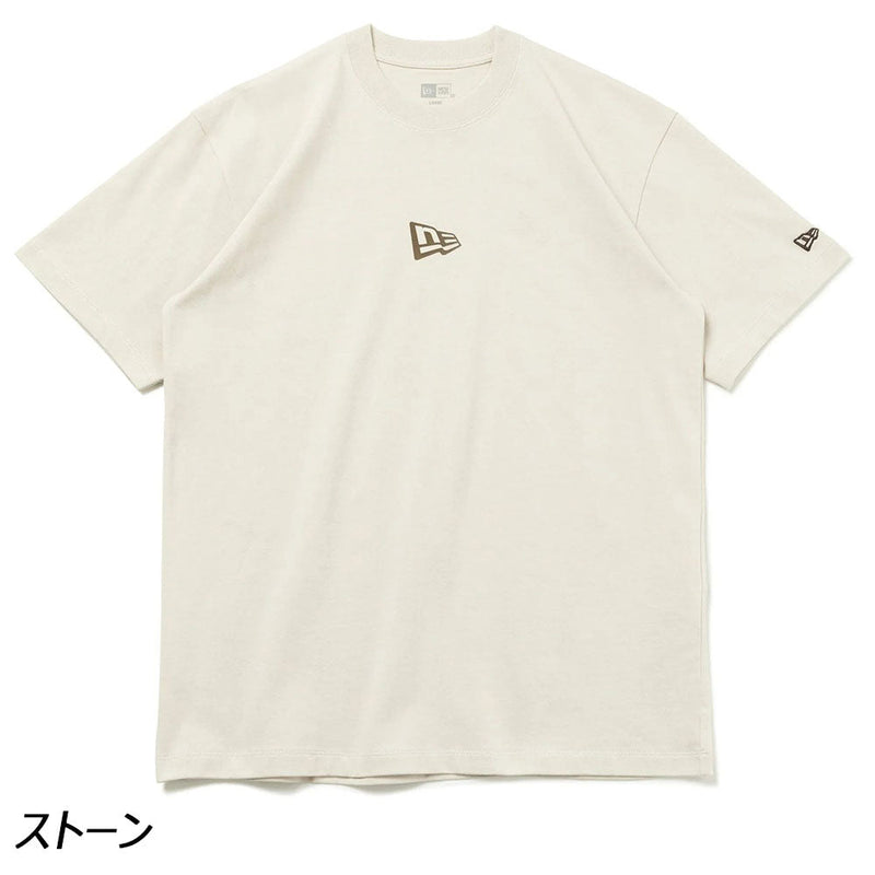 ニューエラ 半袖コットンTシャツ フラッグロゴミニ Tシャツ 半袖 ユニセックス 定番