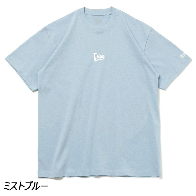 ニューエラ 半袖コットンTシャツ フラッグロゴミニ Tシャツ 半袖 ユニセックス 定番