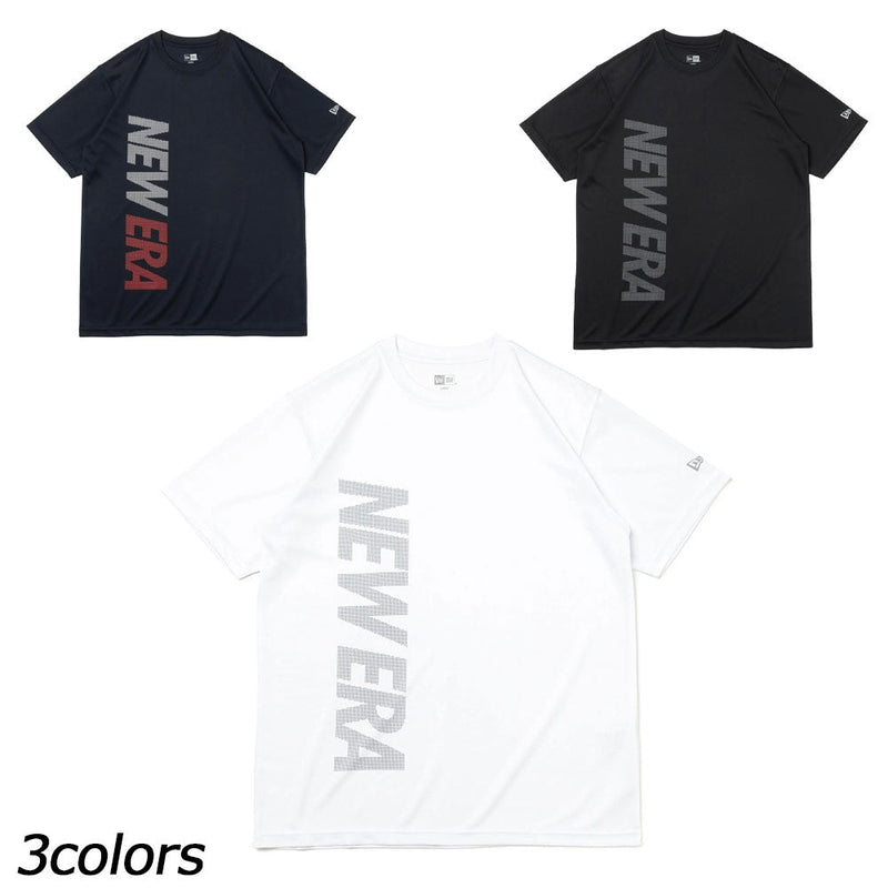 ニューエラ パフォーマンス 半袖テックTシャツ バーチカルドットロゴ Tシャツ 半袖 ユニセックス 吸汗 速乾 UVカット